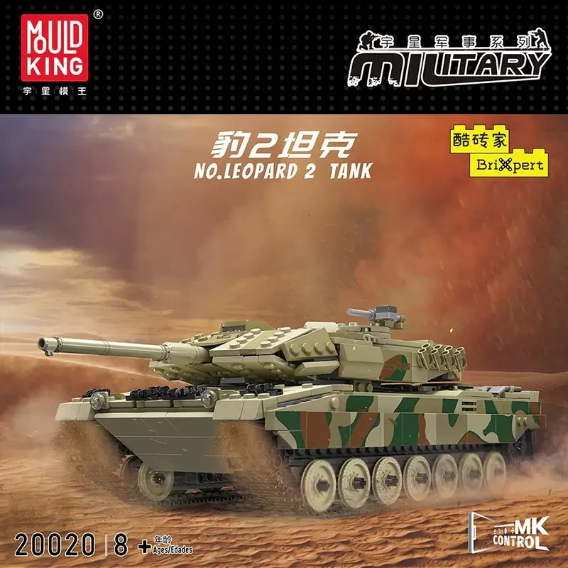 Mould King 20020  Leopard 2 Tank - YWOBB