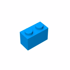GOBRICKS GDS-532 Brick 1 x 2 - YWOBB