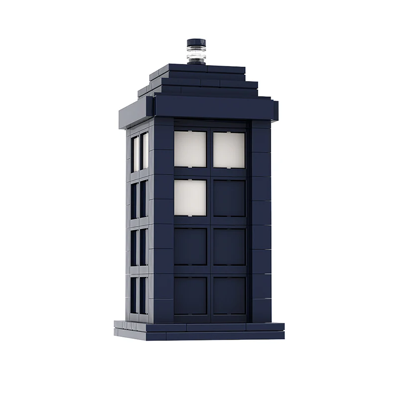 GOBRICKS MOC 100350 doctor who Tardis - YWOBB