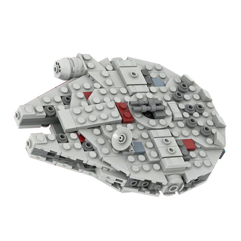 GOBRICKS MOC 32621 Micro Millennium-Falcon - YWOBB