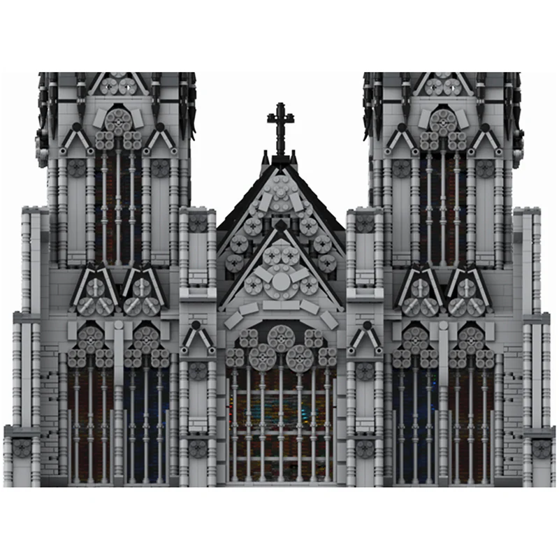 GOBRICKS MOC 142098 Cologne Cathedral - YWOBB