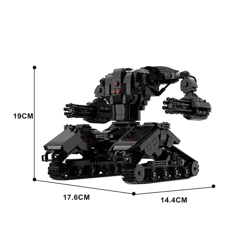GOBRICKS MOC 58403 Mech Tank Hunter Killer X1 - YWOBB