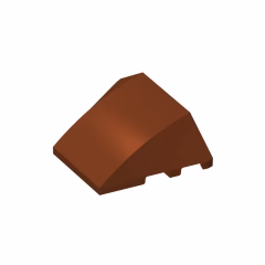 GOBRICKS GDS-762 Wedge 4 x 3 No Studs - YWOBB