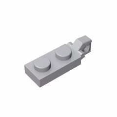 GOBRICKS GDS-820 Hinge Plate 1 x 2 Locking with 1 Finger On End - YWOBB
