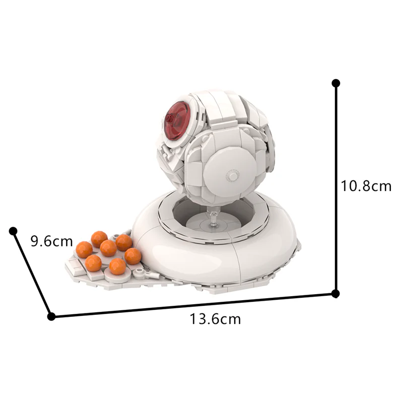 GOBRICKS MOC 185272 Saiyan Attack Pod Space Pod - Dragon Ball Z - YWOBB