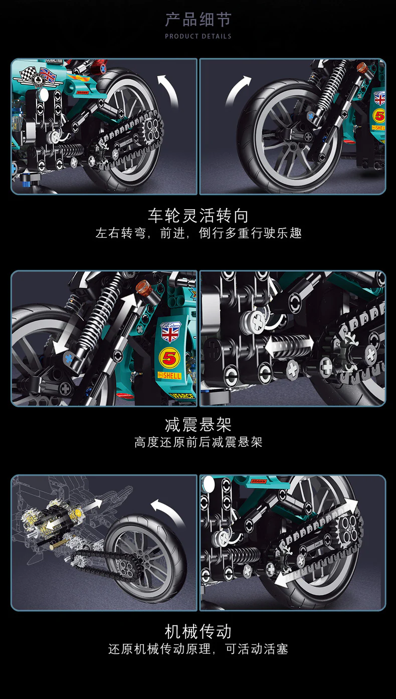 RAEL 50025 Cafe Racer - YWOBB