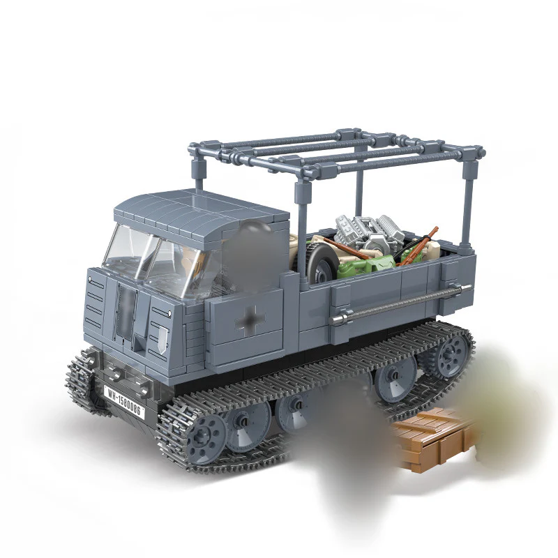 QuanGuan 100086 German half Tracked vehicle ROS/03 - YWOBB