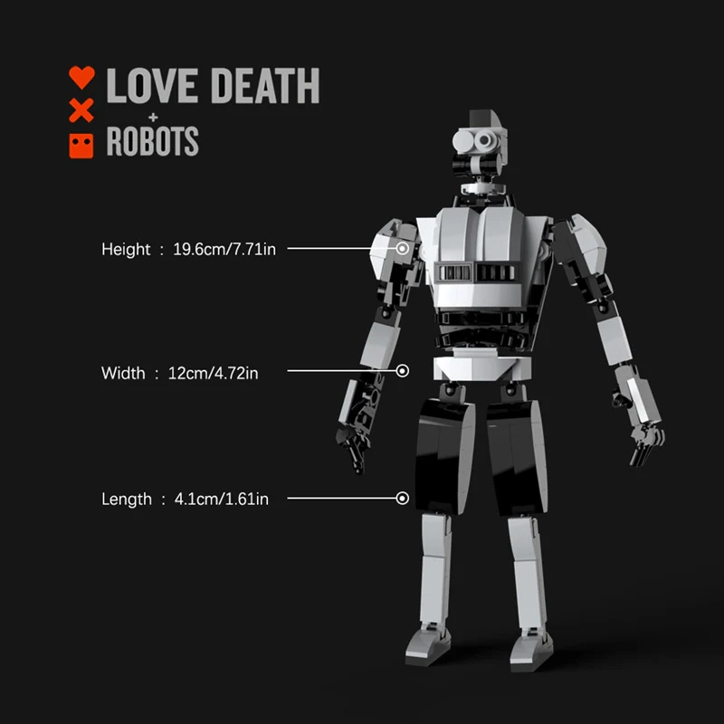 MOC C7637 X-Box3500 Robot - Love, Death & Robot IP - YWOBB