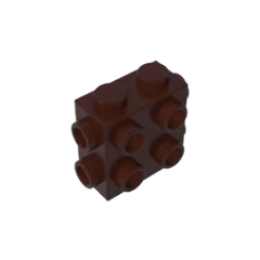 GOBRICKS GDS-90082 Brick Modified 1 x 2 x 1 2/3 with Studs on Side and Ends - YWOBB