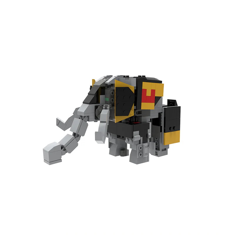 MOC C7833 Mighty Morphin Power Rangers - YWOBB