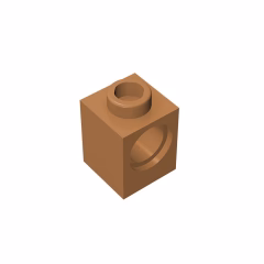 GOBRICKS GDS-622  Brick 1 x 1 with Hole - YWOBB