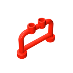 GOBRICKS GDS-728 Bar 1 x 4 x 2 with Studs - YWOBB