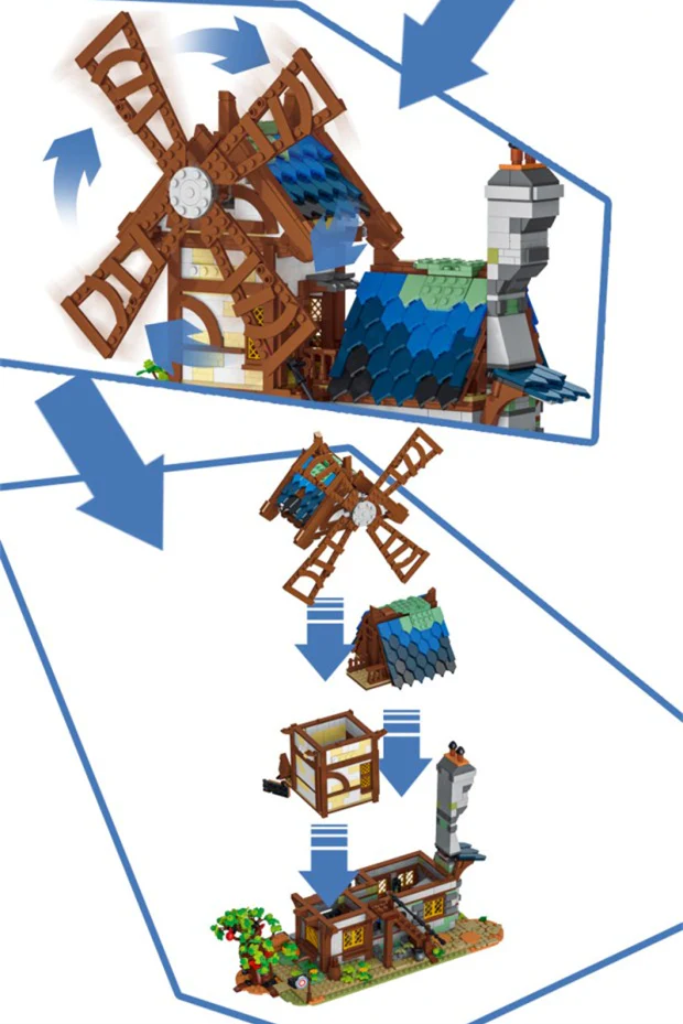 URGE 50103 Medievaltown Windmill - YWOBB