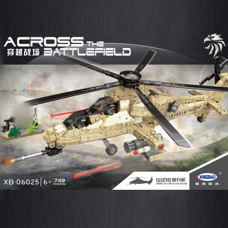 XINGBAO XB-06025 The WZ10 Helicopter - YWOBB