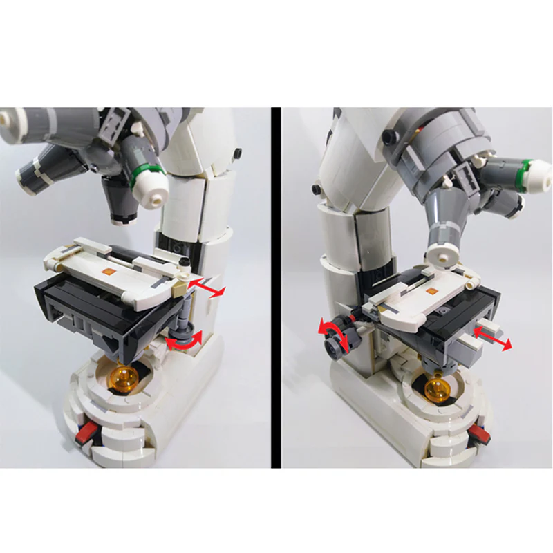 GOBRICKS MOC 146314 Compound Microscope - YWOBB