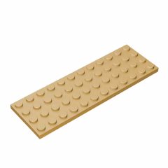 GOBRICKS GDS-557 Plate 4 x 12 - YWOBB