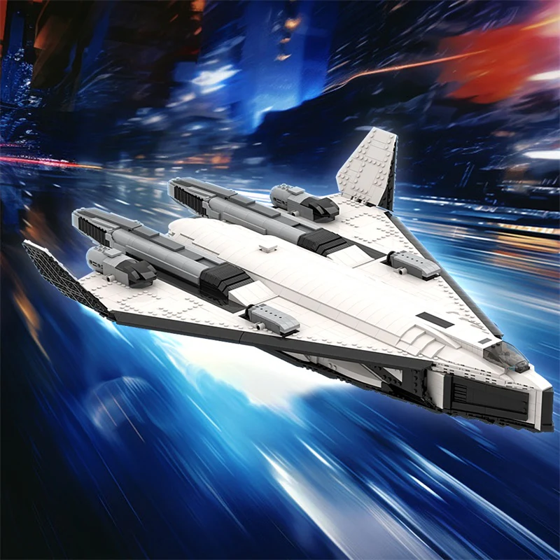 GOBRICKS MOC 164698 Valkyrie SSTO TAV 37B Class Shuttle - YWOBB