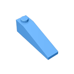 GOBRICKS GDS-587 Slope 18 4 x 1 - YWOBB