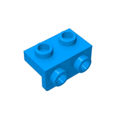 GOBRICKS GDS-640 Bracket 1 x 2 - 1 x 2 - YWOBB