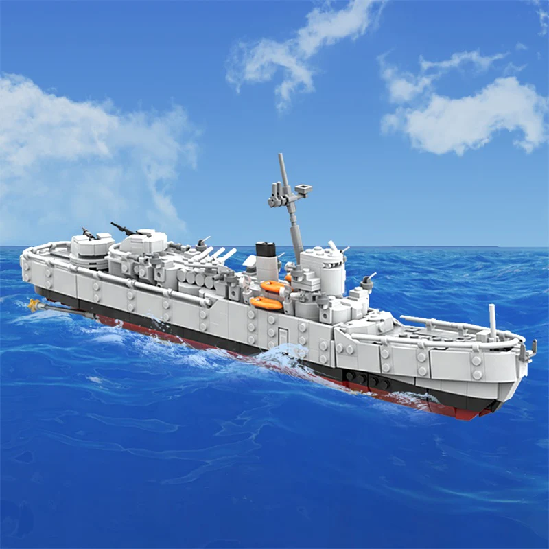 GOBRICKS MOC 127569 Destroyer - YWOBB