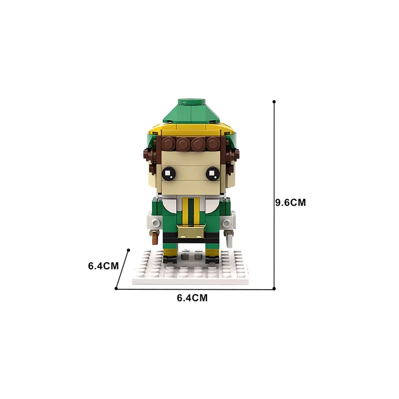 GOBRICKS MOC 179466 Buddy the Elf - YWOBB