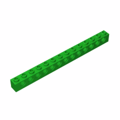 GOBRICKS GDS-629  Brick 1 x 14 with Holes - YWOBB