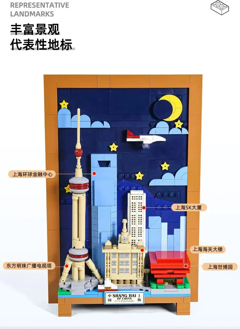 WANGE 4921 City Postcard Shanghai - YWOBB