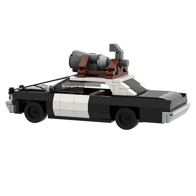 GOBRICKS MOC 129488 The Bluesmobile - YWOBB