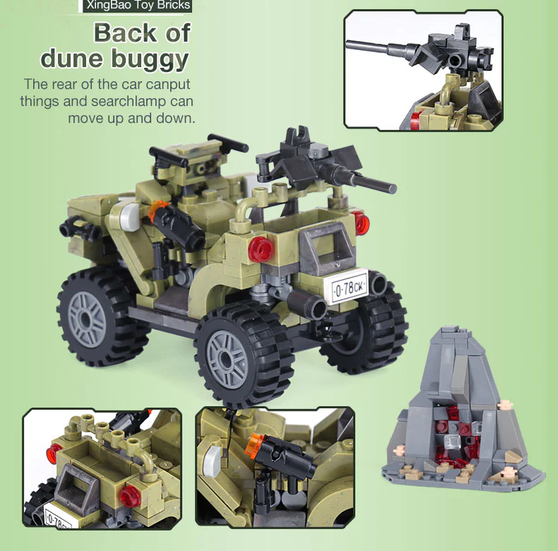 XINGBAO XB-06010 The Oprah Sand Car - YWOBB