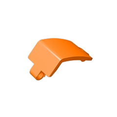GOBRICKS GDS-1111 Panel Curved 3 x 5 x 3 - YWOBB