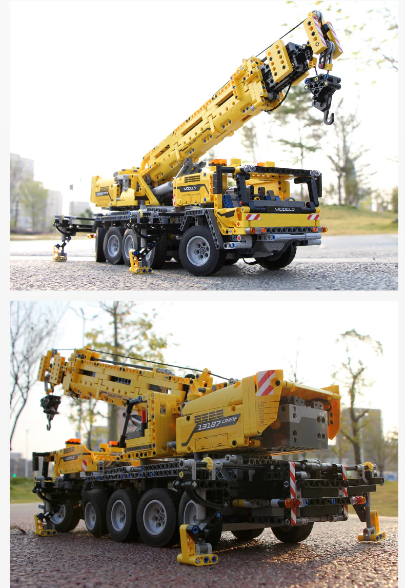 Mould King 13107 RC Mobile Crane Mk II - YWOBB