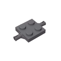 GOBRICKS GDS-1060 Modified 2 x 2 with Wheels Holder - YWOBB