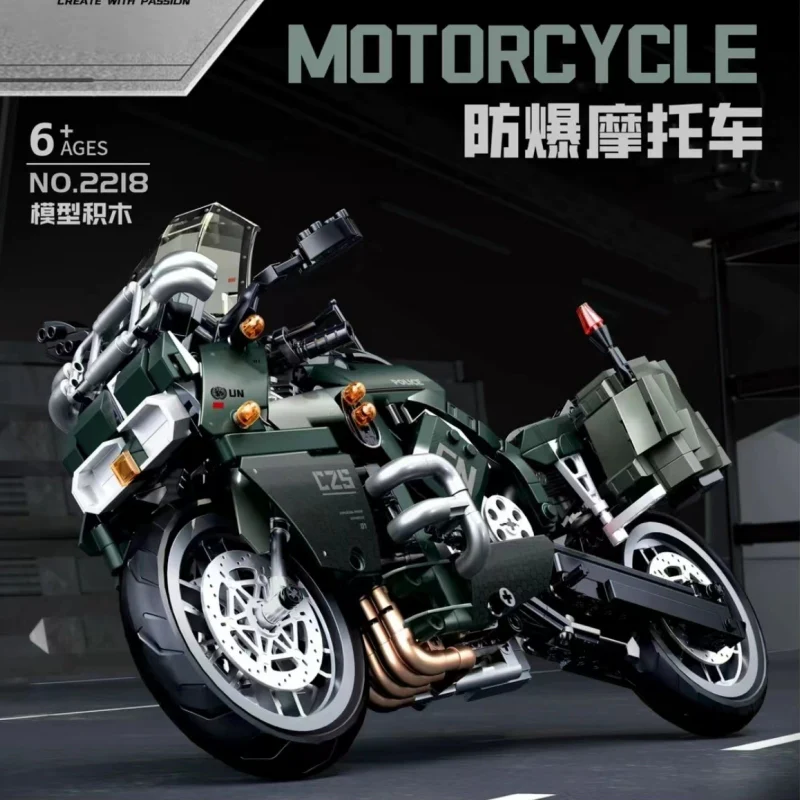 CREATE WITH PASSION 2218 Explosion-proof motorcycle - YWOBB