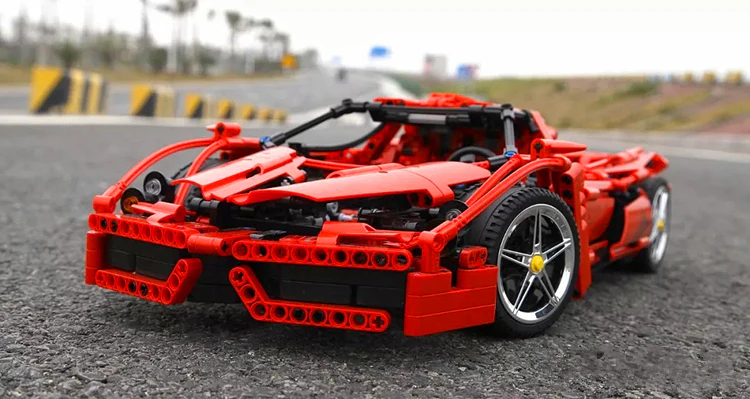 DECOOL 3382A/B Formula Speed Champions Racer Car F1 Enzoed - YWOBB