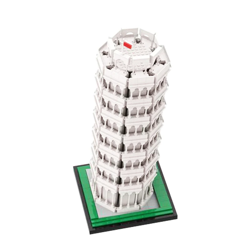GOBRICKS MOC 141248 leaning tower of pisa - YWOBB