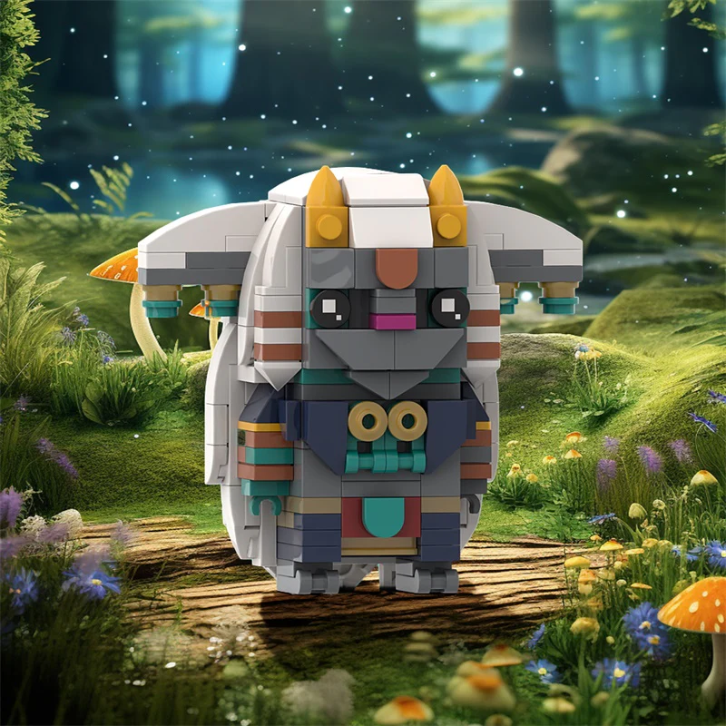 GOBRICKS MOC 167319 Rauru (Legend of Zelda: Tears of the Kingdom) Brickheadz - YWOBB