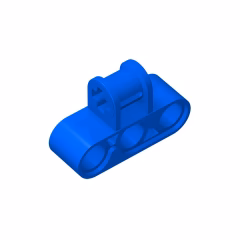 GOBRICKS GDS-939 Axle and Pin Connector Perpendicular Triple - YWOBB