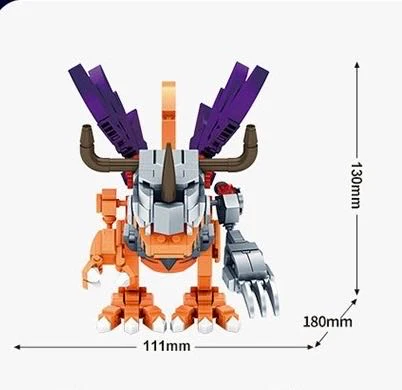 SEMBO 609317 - 609320 Digimon Adventure - YWOBB