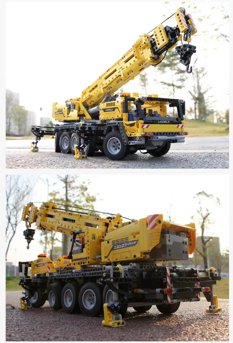 Mould King 13107 RC Mobile Crane Mk II OVP EU Warehouse Version - YWOBB