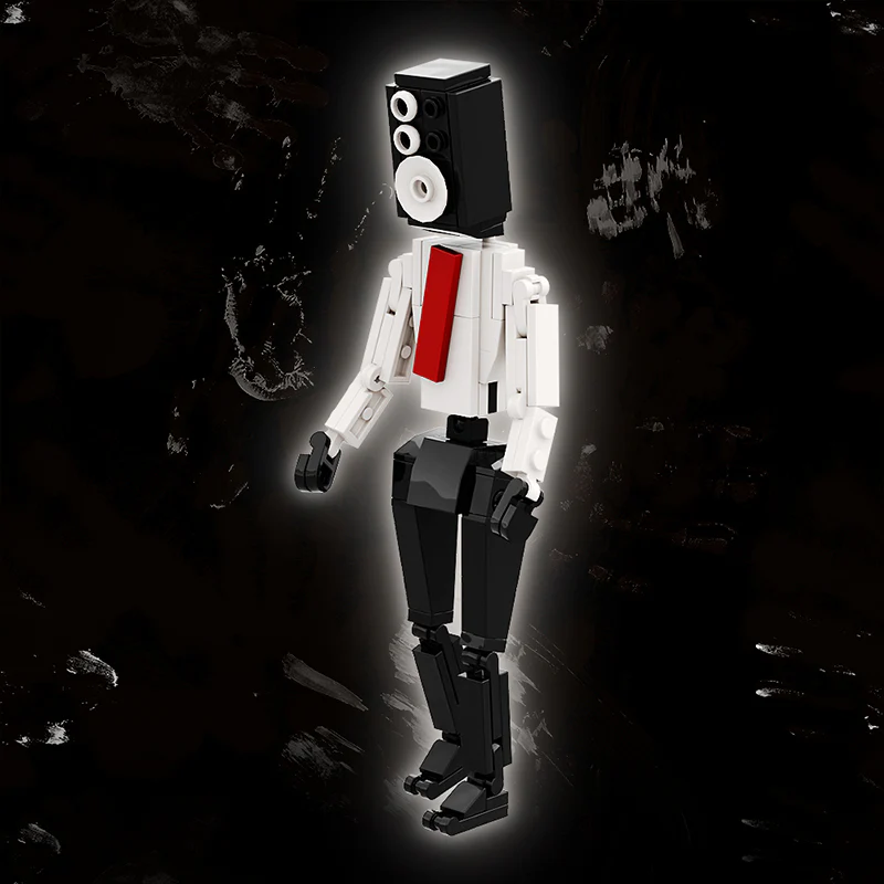 GOBRICKS MOC A0983Y05 sound man - YWOBB