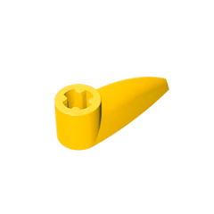 GOBRICKS GDS-1360 Bionicle 1 x 3 Tooth with Axle Hole - YWOBB