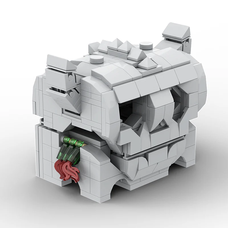 GOBRICKS MOC A0813 Zelda Skull Box (Design) - YWOBB