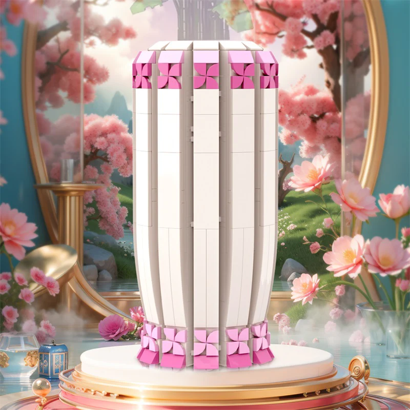 GOBRICKS MOC F-A0639 vase - YWOBB