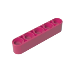 GOBRICKS GDS-664  Liftarm Thick 1 x 5 - YWOBB