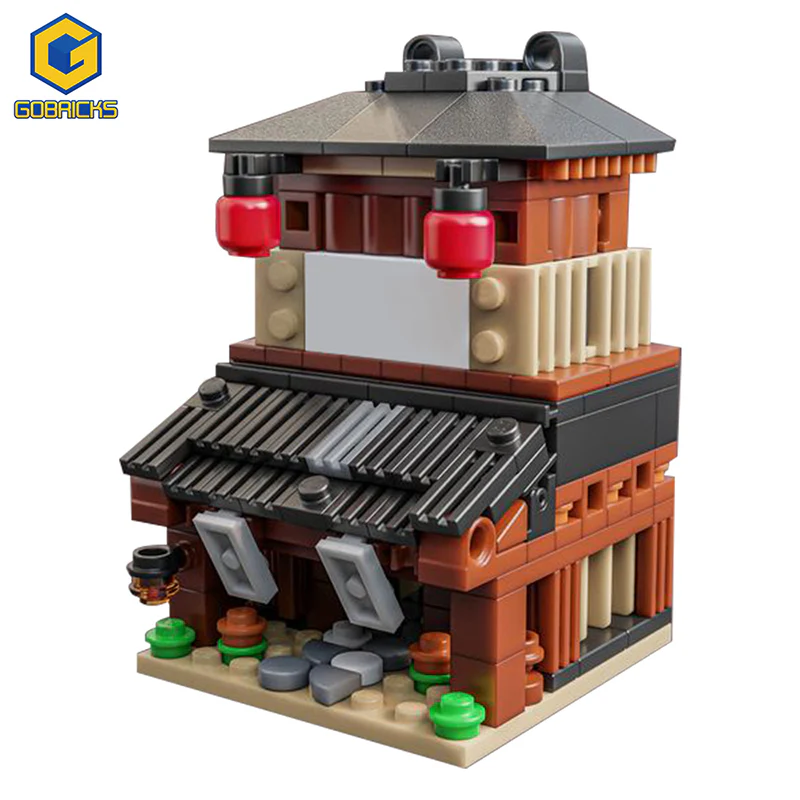 GOBRICKS MOC 127145  Machiya, Kyoto - YWOBB