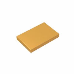 GOBRICKS GDS-1039 Tile 2 x 3 - YWOBB