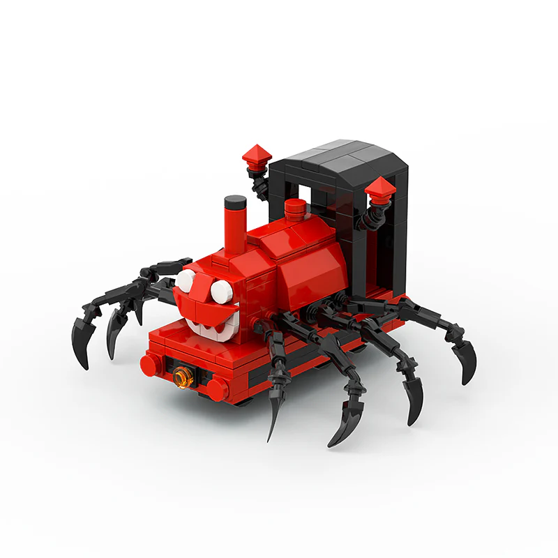 GOBRICKS MOC A0374Y02 Charles Scary Train (Small) - YWOBB