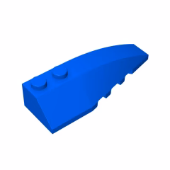 GOBRICKS GDS-745 Wedge 6 x 2 Right - YWOBB