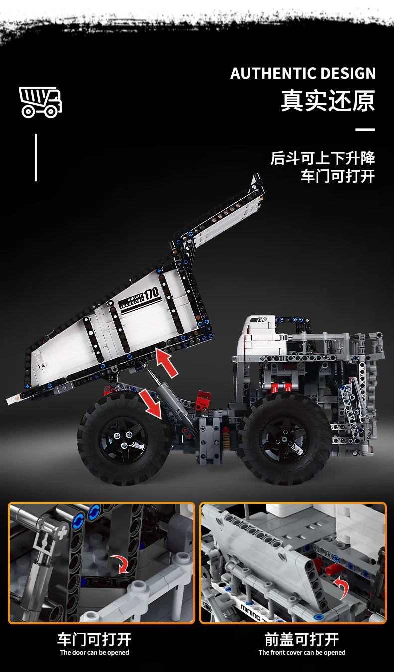 Mould King 13170 Mining Truck - YWOBB