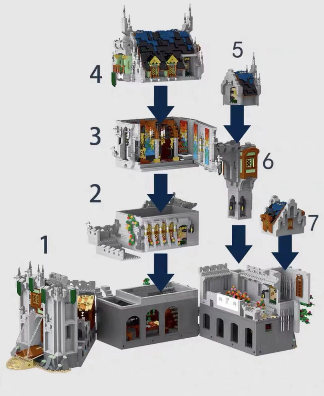 Mork 033010 Medieval Castle - YWOBB